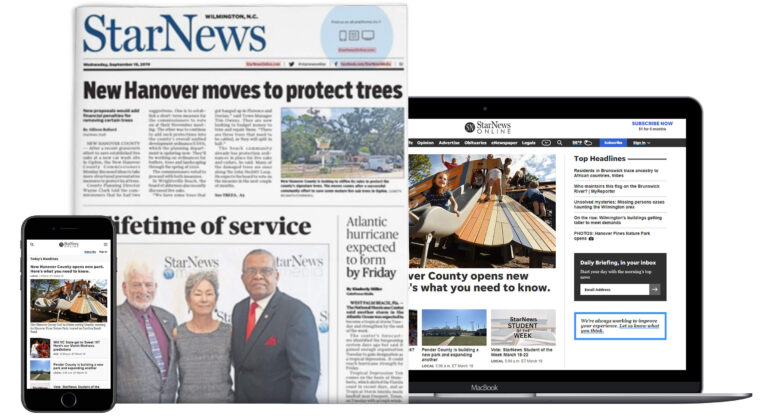 Wilmington Star News Subscriptions & Home Delivery | Subscriber Services